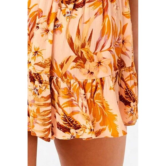 Rip Curl Shorts Sunday Swell Women’s Size XS Flutter Elastic Waist Tropical Prin - Picture 4 of 11